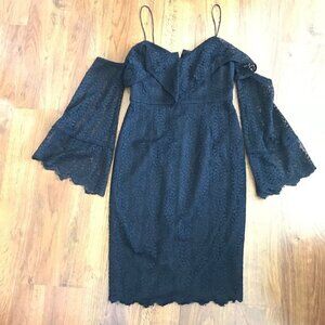 NWT Nicholas black lace dress